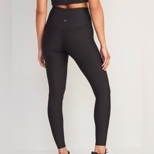 Old Navy, extra high rise leggings, black, MEDIUM